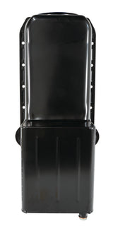 Moroso Pre-80 Chevrolet Small Block (w/Driver Side Dipstick) Wet Sump 7qt 9.5in Steel Oil Pan - Blk