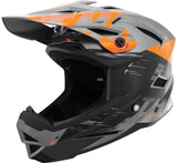 THH Helmets T-42 BMX Xtreme  Gray/Orange Youth - Small