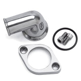 Edelbrock Waterneck SBC/BBC 90-Degree Two-Piece Cast Swivel Polished