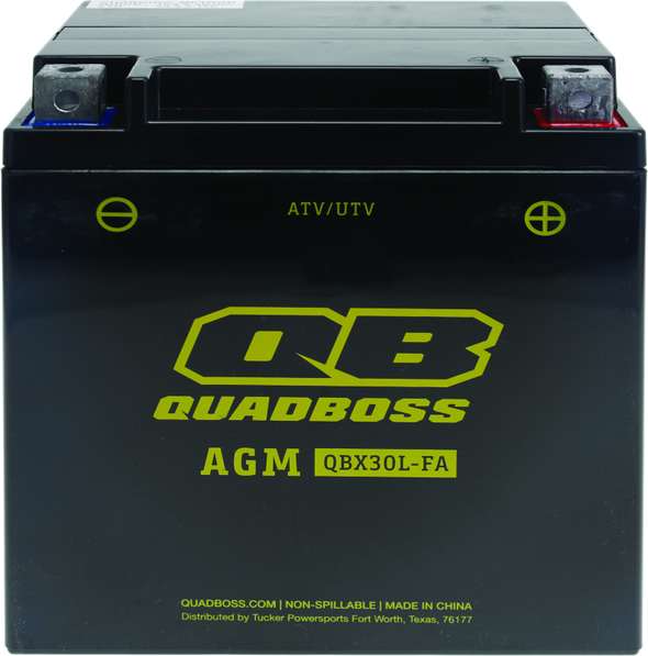 QuadBoss 09-19 Arctic Cat Prowler 1000 Maintenance-Free AGM Battery