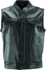 River Road Vandal Club Vest Black - Small