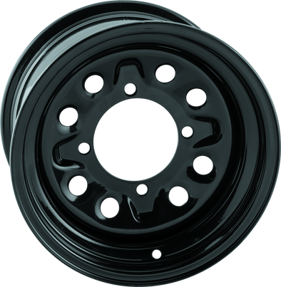 QuadBoss Steely Wheel 12X7 - 4+3 - 4/137