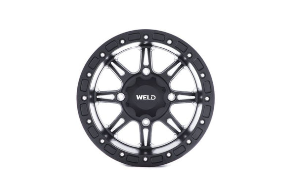 Weld UTV RF Series Cheyenne U511 15x8 Cheyenne Beadlock 4x136 4BS Satin BLK MIL