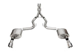 Corsa 24+ Ford Mustang GT Xtreme Cat-Back Exhaust Sys. 3.0in Dual Rear Exit w/4.5in Pro Series Tips