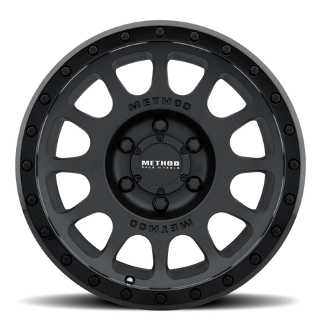 Method MR305 NV 17x8.5 0mm Offset 5x150 116.5mm CB Matte-Gloss Black Wheel