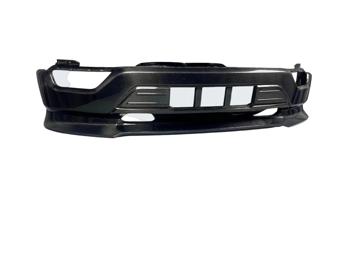 2021- 2023 V2 MCR F-150 Carbon fiber Front Bumper INTEGRATED LIP