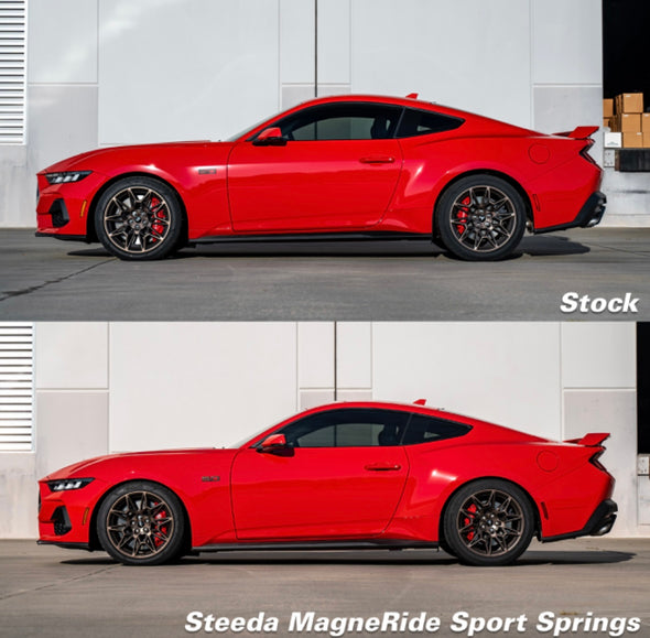 Steeda Mustang MagneRide Sport Progressive Lowering Springs (2015-2024)