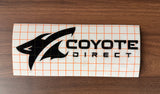 Coyote Direct Die Cut Decals