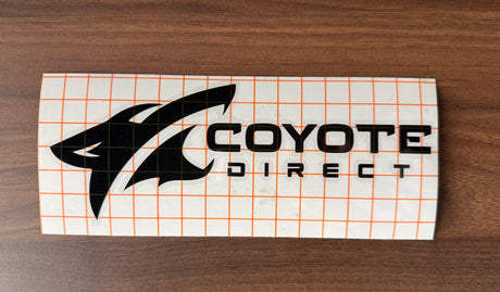 Coyote Direct Die Cut Decals