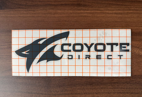 Coyote Direct Die Cut Decals