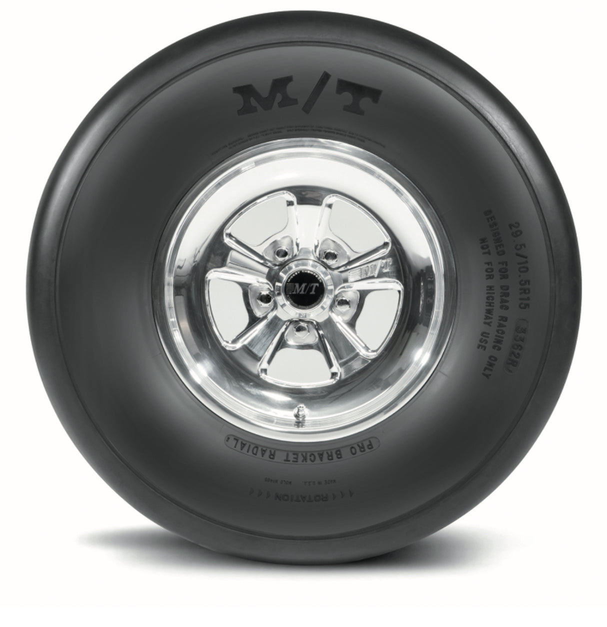 Mickey Thompson Pro Bracket Radial Tire - 28.0/10.5R17 X5 90000059990