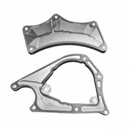 Fathouse Fabrications Coyote Mustang Billet Motor Plates (2011+ Mustang GT)