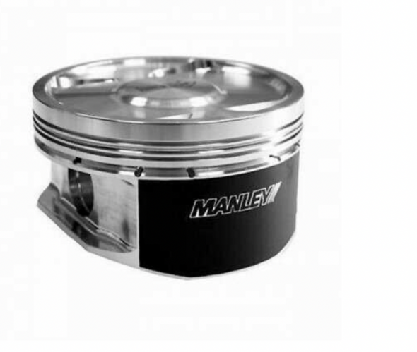 Manley 595838C-8 Platinum Series Lightweight Pistons - Gen 3 2018+ Coyote (+1.00cc DOME / 11.0:1 / 3.700" Bore)