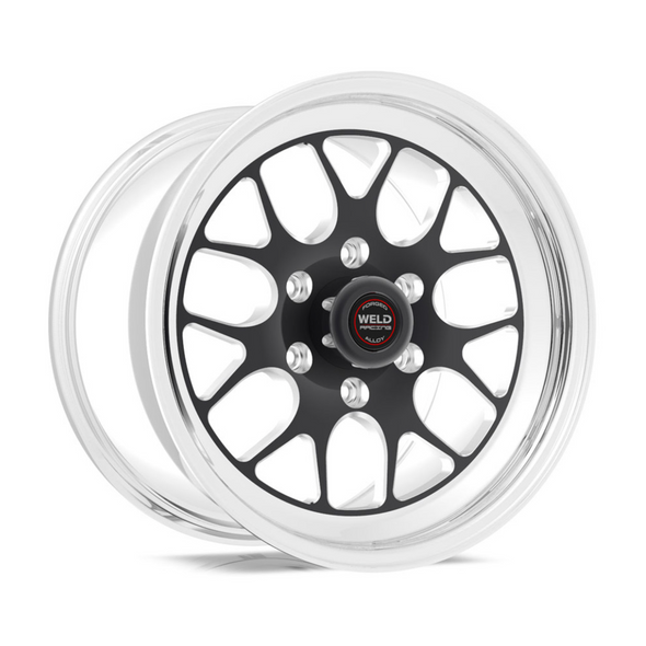 Weld Racing RT-S S77 HD Forged Aluminum 17x9.5 / 6x135 BP / 6.2in. BS Black Center Drag Wheel (Low Pad) - 77LB7095Y62A