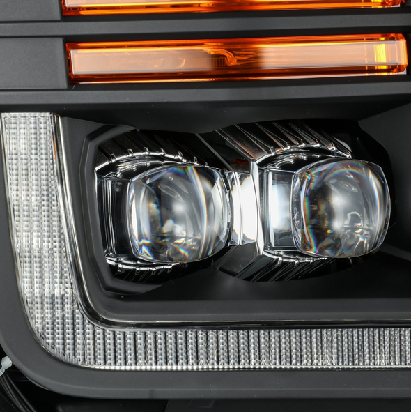 18-20 Ford F150 NOVA-Series LED Projector Headlights Black