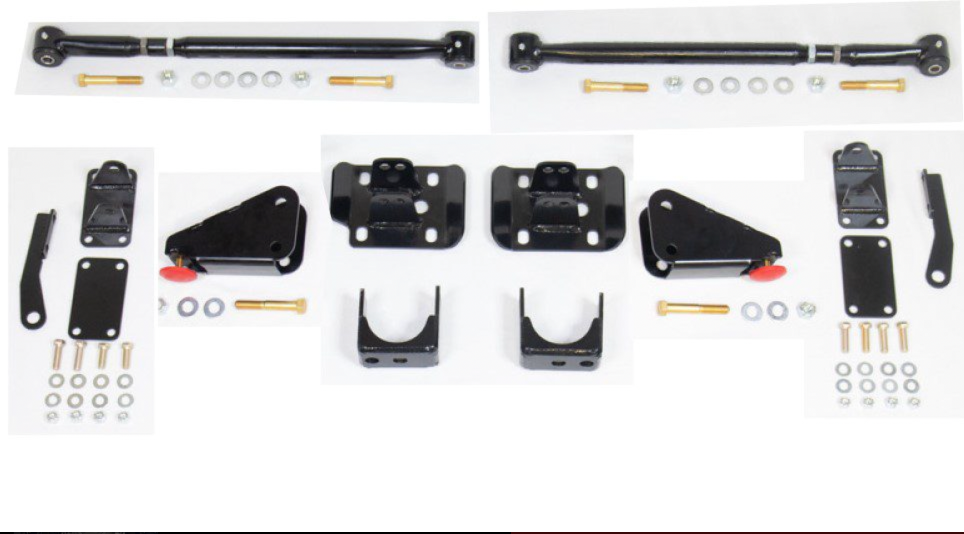 2015-PRESENT F-150 2WD/4WD FITS ALL CABS PERFORMANCE TRACTION BAR KIT (LOWERED APPLICATION ONLY)