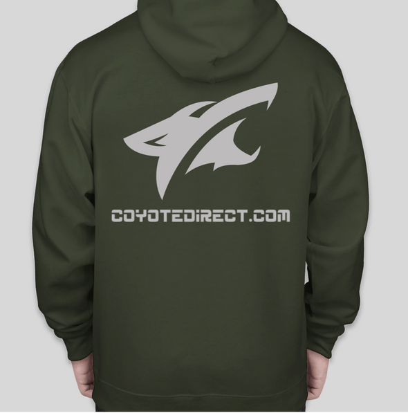 Coyote Direct Military Green Pullover Hoodie