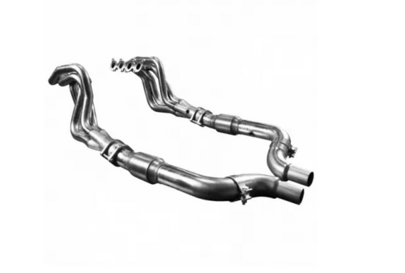 Kooks 1-3/4" SS Headers & GREEN Catted Connection Kit (2024 Mustang GT 5.0L) - 1151H232