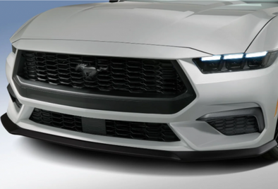 Ford Air Design Satin Black Front Fascia Splitter Kit (2024+ Mustang) - VPR3Z-17626-A