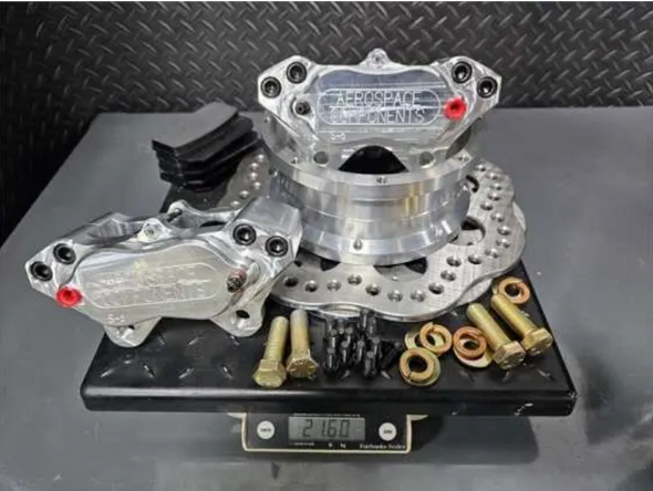 4 Piston Pro-Lite Rear Drag Race Kit (2024+ Mustang) - AC-650P