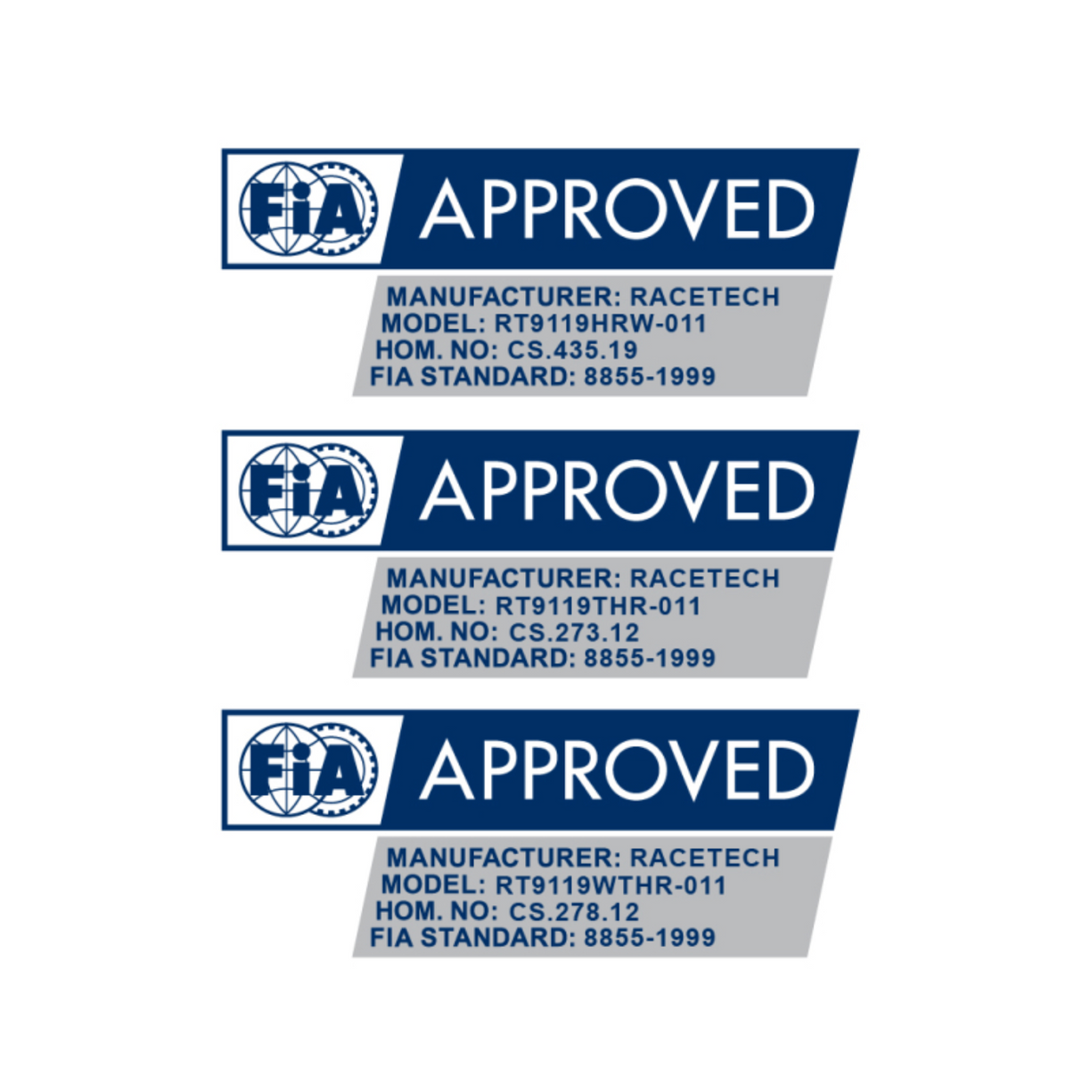 RT9119 Lightweight Racing Seat