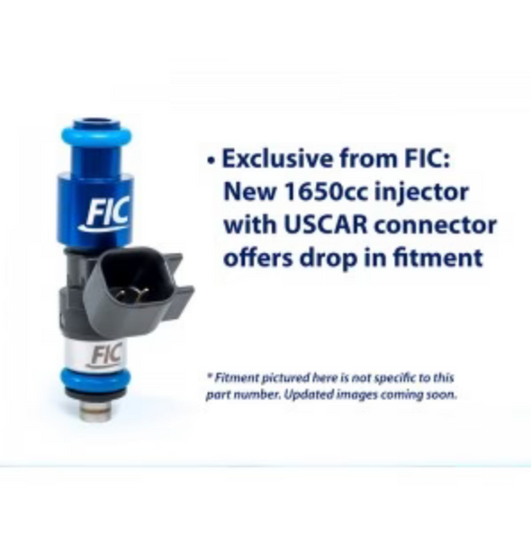 FIC Fuel Injectors (Hellcat platform) with Plug and Play Adapters- 1000cc