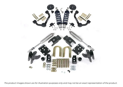 Ridetech Front & Rear Lowering Kit | 15-23 Ford F-150 4WD