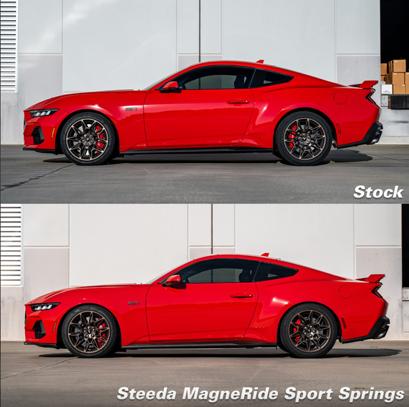 Steeda Mustang MagneRide Sport Lowering Springs (2015-2024)