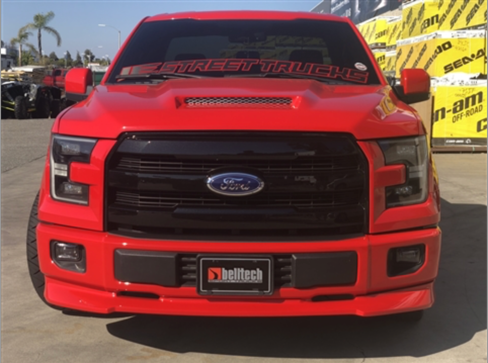 RK Sport Fiberglass Front Splitter