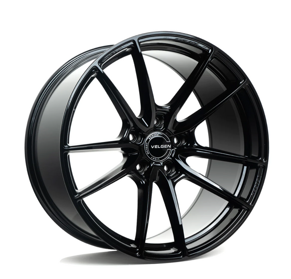 Velgen Wheels VF5 Wheel Gloss Black 20X10 5x114.3 Bolt, 34 Offset, 70.5 Bore (2015-2024 Mustang) - VF520105X1143GB34