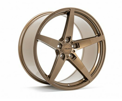 Velgen Wheels Classic5 V2 Wheel Gloss Bronze 20x11 5x114.3 Bolt, 52 Offset, 70.5 Bore (2015-2024 Mustang) - VFC52011GBRZ1145270.5