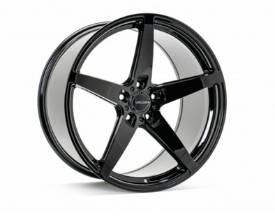Velgen Wheels Classic5 V2 Wheel Gloss Black 20x11 5x114.3 Bolt, 52 Offset, 70.5 Bore (2015-2024 Mustang) - VFC52011GB1145270.5