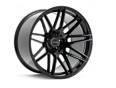 Velgen Wheels VF9 Wheel Gloss Black 20x10.5 5x114.3 Bolt, 45 Offset, 73.1 Bore (2005-2024 Mustang) - VFMesh92010.5GB1144573.1