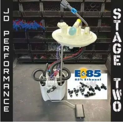 JD Performance Solutions and Injectors - Dual Fuel Pump Hat Stage 2 Drop In Returnless Fuel Module (2015+ F150 5.0L w/ Forced Induction)