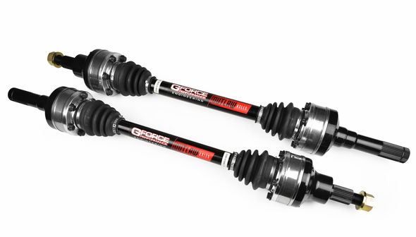 Mustang Outlaw Axles, Exotic Alloy Stubs, PAIR S550 / S650