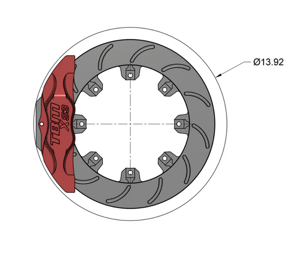 05-14 S197 Mustang Rear XS3 OEM ends using Strange C-clip Eliminator Kit