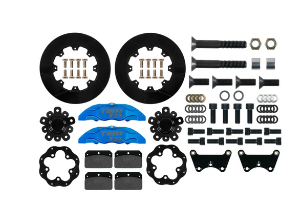 Wilwood Mustang II Pro Spindle XS3 Front Extreme Street Brake Kit