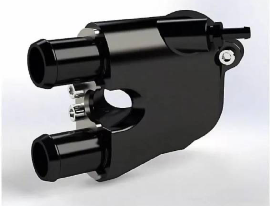 IC Block Kit 1" Hose Whipple IC Ford Mustang Shelby GT500 2020 - 5000178-02