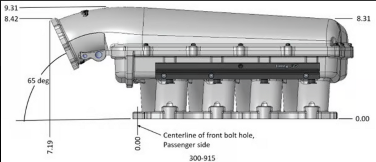 HOLLEY HI-RAM INTAKE MANIFOLD - FORD COYOTE ENGINE