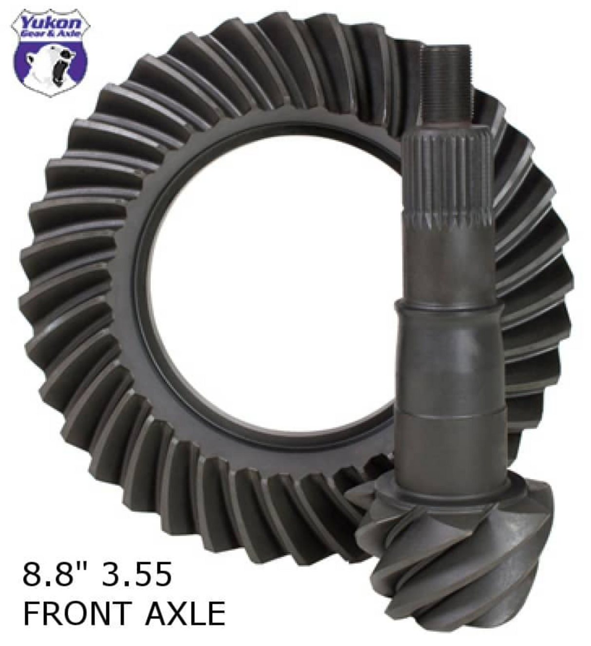 YUKON GEAR Ring & Pinion 8.8″, 3.55 ratio (Front Axle) – 2011-2023 F150