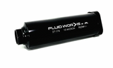 Fluidworks Dual Outlet 32GPM Post Fuel Filter w/ Mount (10 Micron)