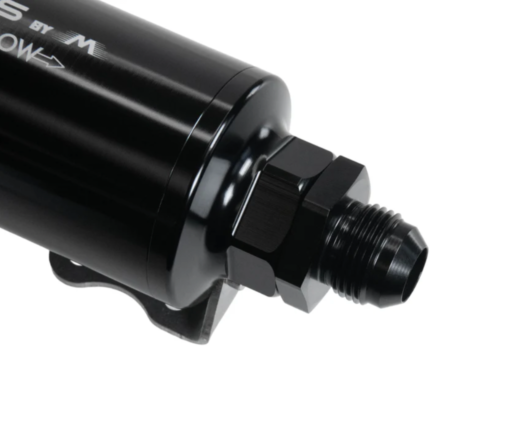 Fluidworks 32GPM Post Fuel Filter w/ Mount (10 Micron)