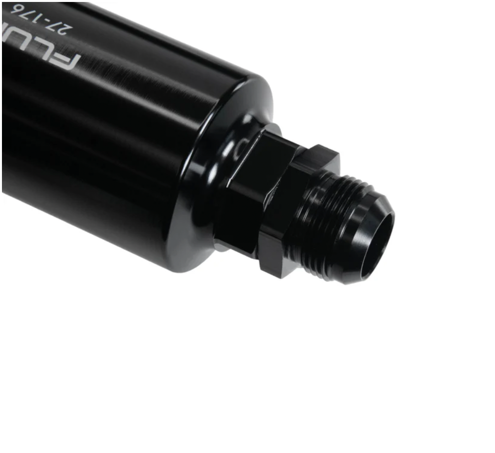 Fluidworks 32GPM Post Fuel Filter w/ Mount (10 Micron)