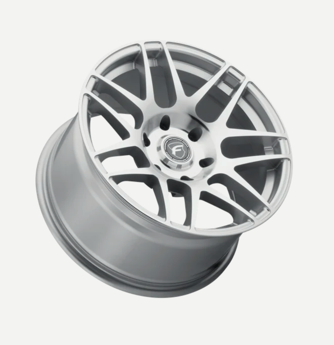 Forgestar 17x9.5 F14 Drag 6x135 ET25 BS6.23 Silver Machined 87.10