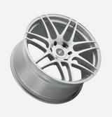 Forgestar F14 20x10 / 6x135 / ET38 / 6.99in BS / 87.1 Bore - Silver Machined Wheel