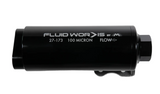 Fluidworks Dual Inlet 12GPM Pre Fuel Filter w/ Mount (100 Micron) 27-173