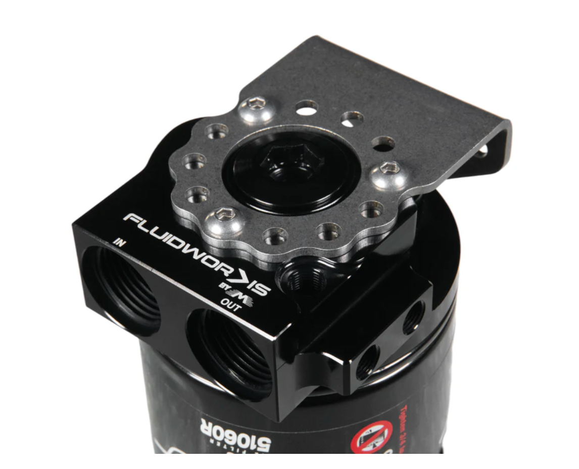 Fluidworks Remote Oil Filter - Front Load Style