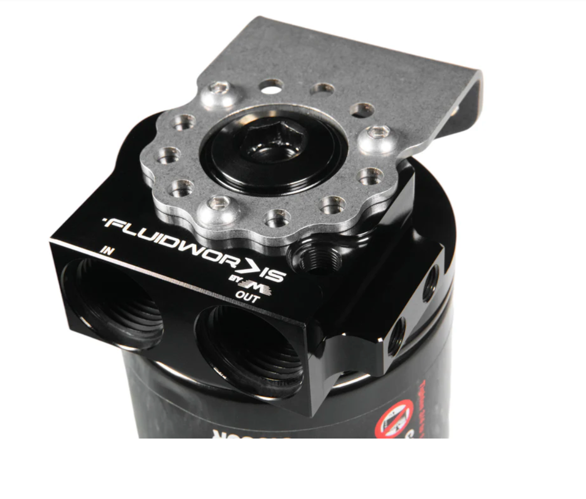 Fluidworks Remote Oil Filter - Front Load Style