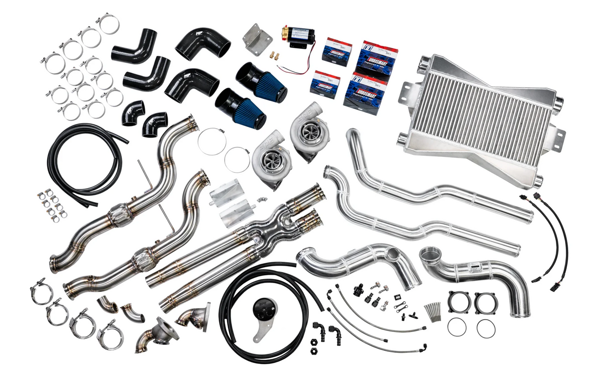 SPE MOTORSPORT 2024+ S650 MUSTANG GT/DARK HORSE TWIN TURBO SYSTEM