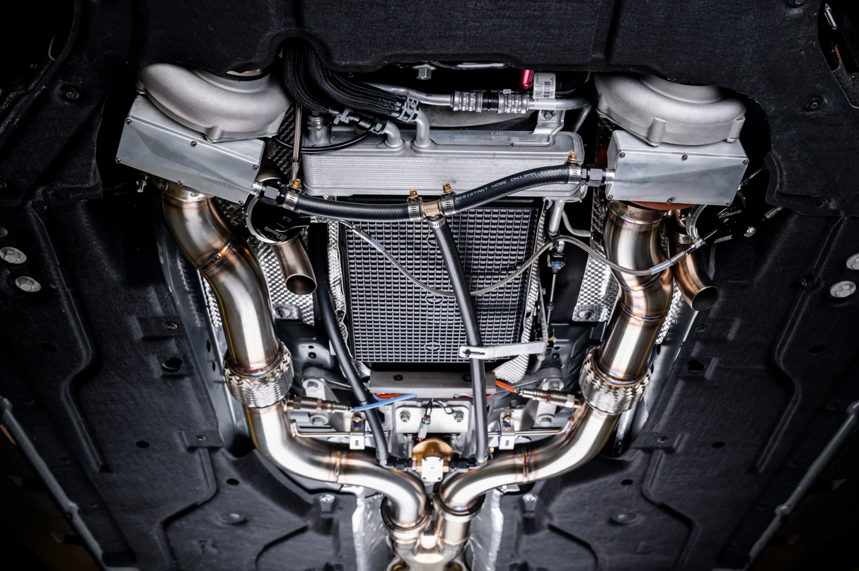 SPE MOTORSPORT 2024+ S650 MUSTANG GT/DARK HORSE TWIN TURBO SYSTEM